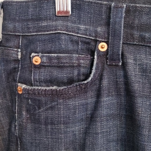 7 for all mankind cropped dojo size 28 vguc - Picture 5 of 8